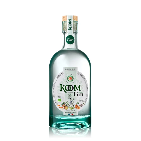 Koom Gin - Le Gin Bio artisanal français