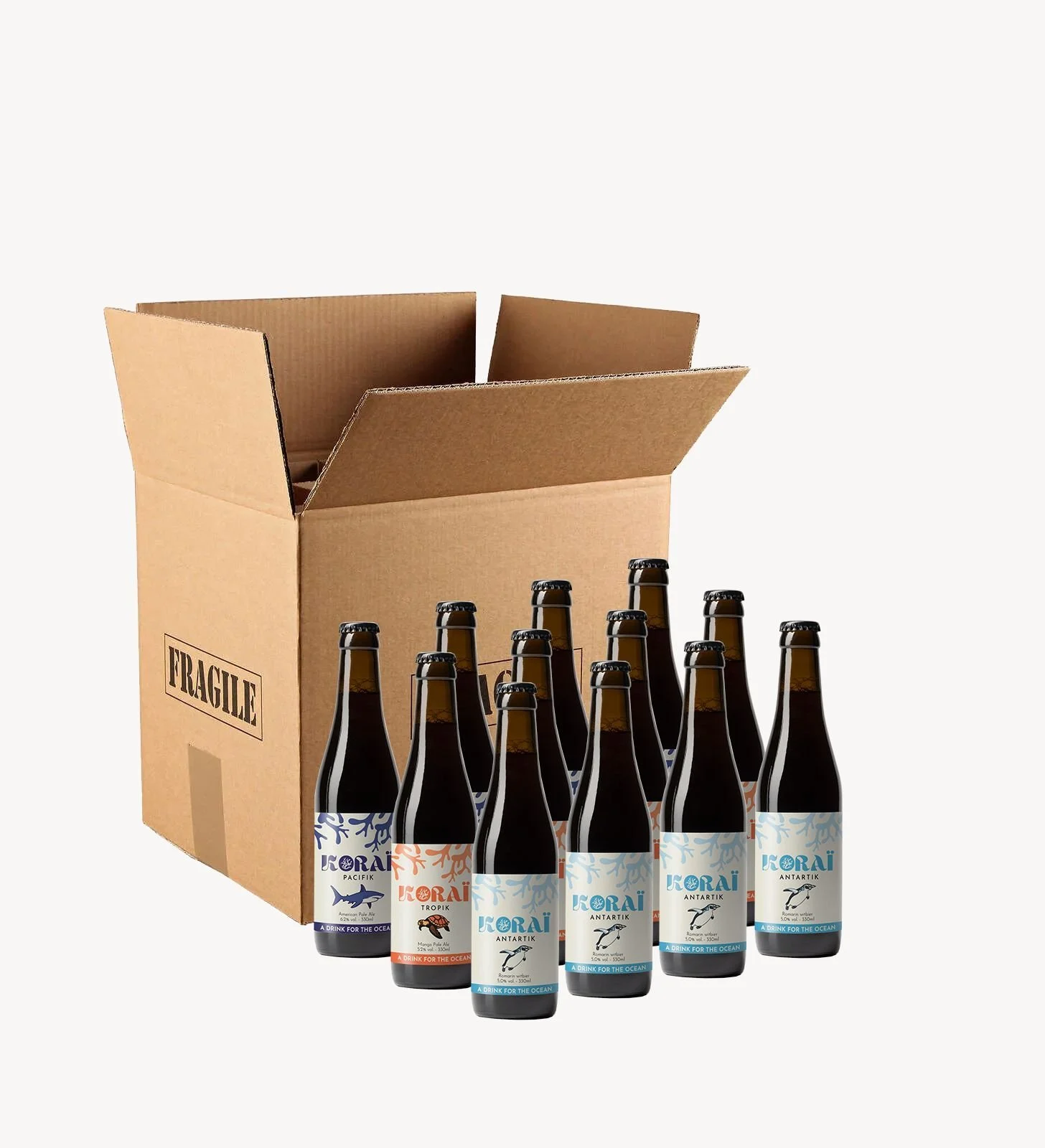 Korai Beer Discovery Pack – (Pack de 12 x 33 cl)