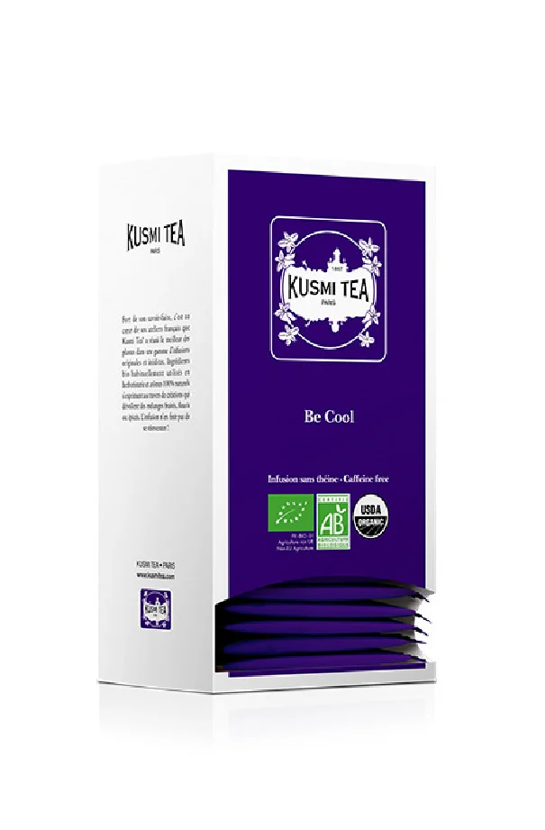 KUSMI TEA - INFUSION BIEN ETRE BE COOL SACHET 2G x25 BIO