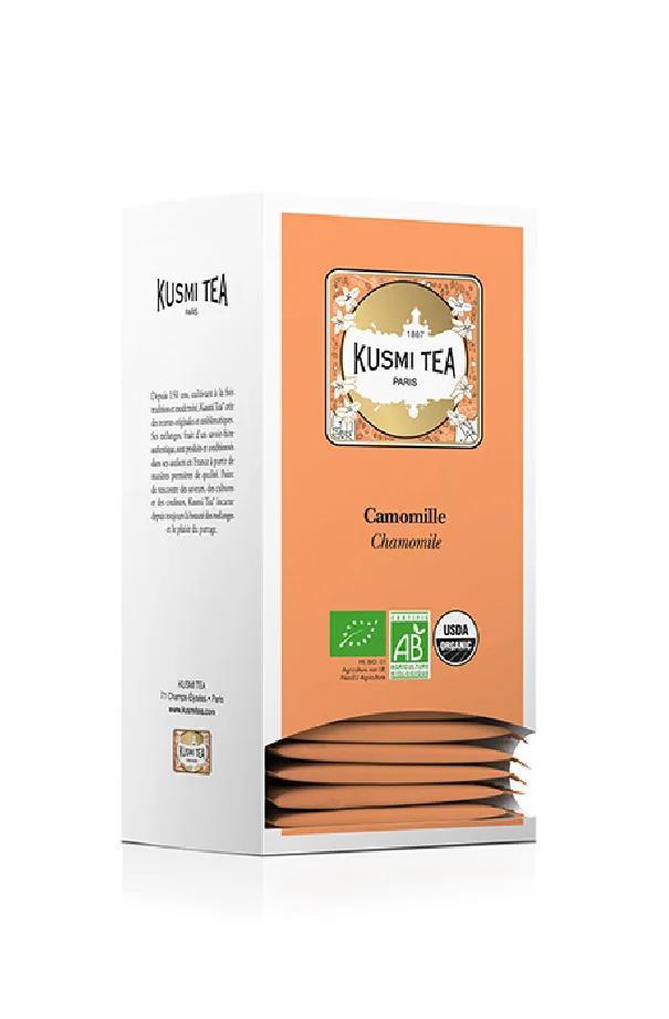 KUSMI TEA - INFUSION CAMOMILLE SACHET 2G x25 BIO