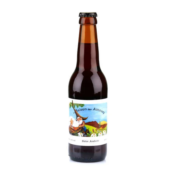 La Saison des Amours - bière ambrée du Languedoc bio 5.6%