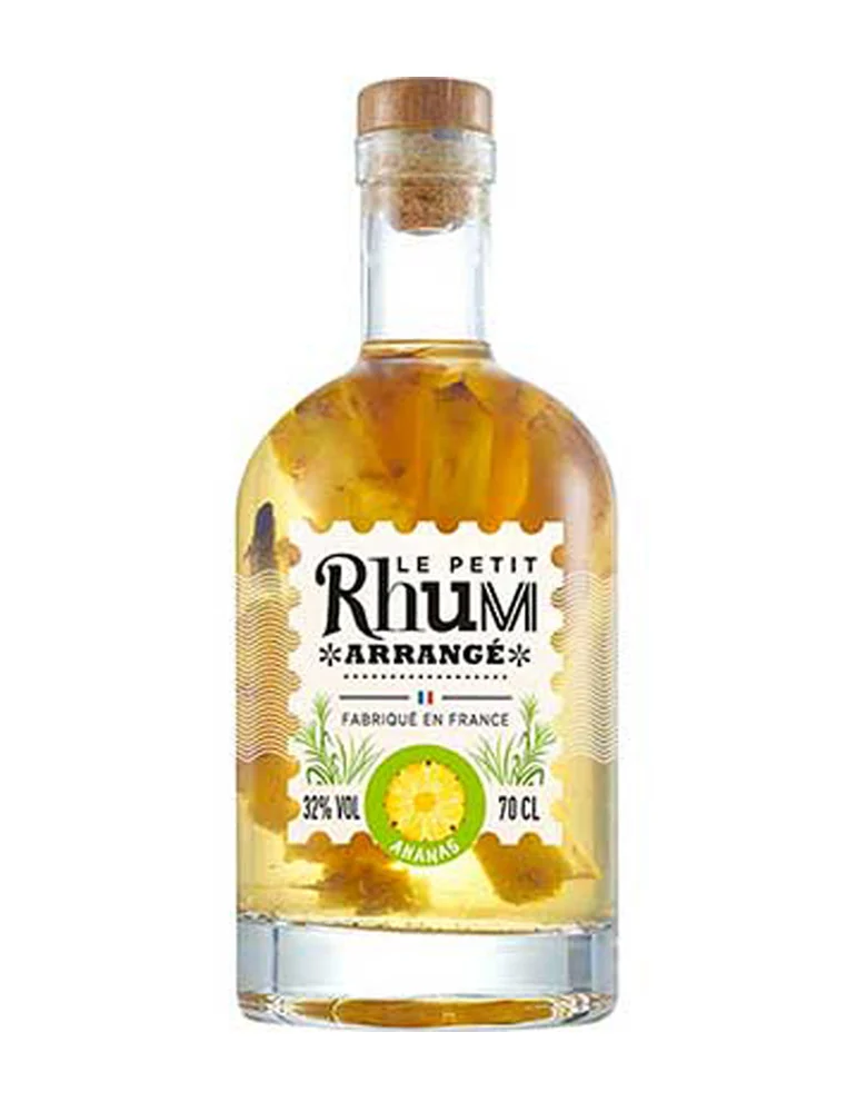 Le Petit Rhum Arrangé - Ananas 32° - Rhum - 70 cl