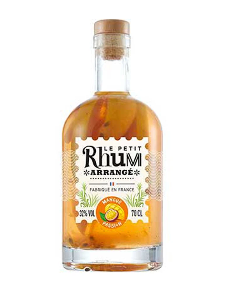 Le Petit Rhum Arrangé - Mangue Passion 32° - Rhum - 70 cl