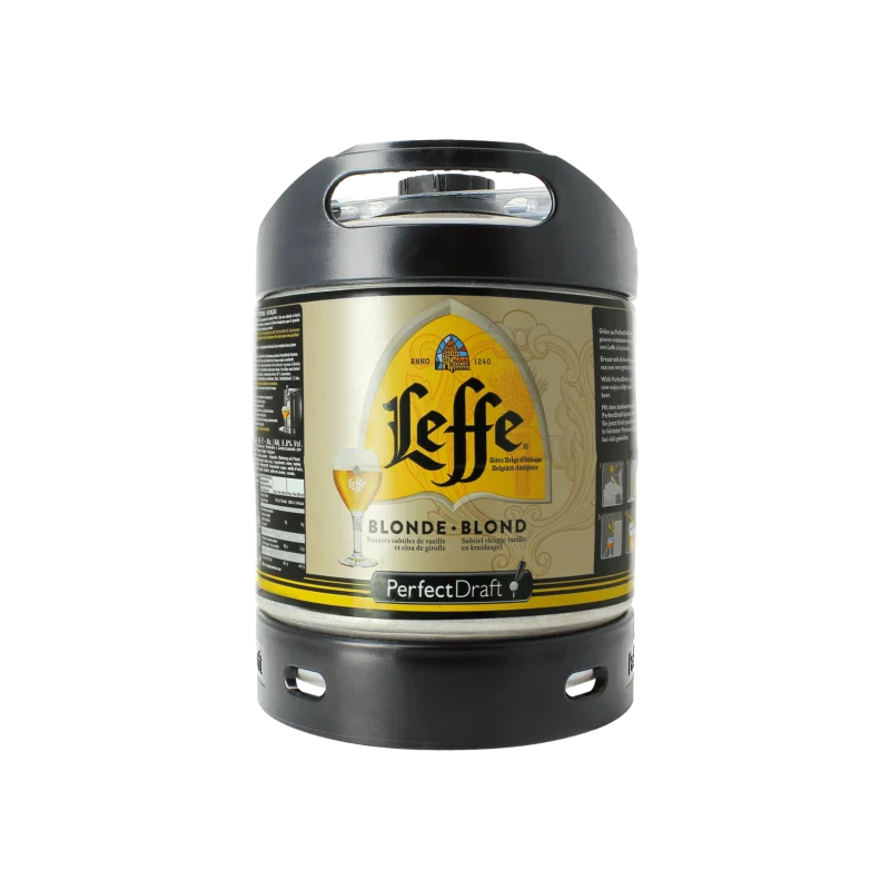 LEFFE BLONDE 6,6° PERFECT DRAFT 6L (hors consigne)