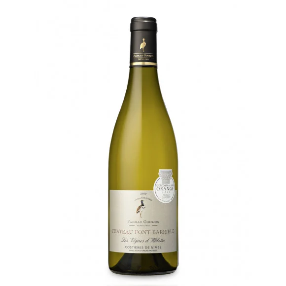 Les Vignes d'Héloïse AOP Costières de Nîmes Blanc Bio - Château Font Barrièle 2023