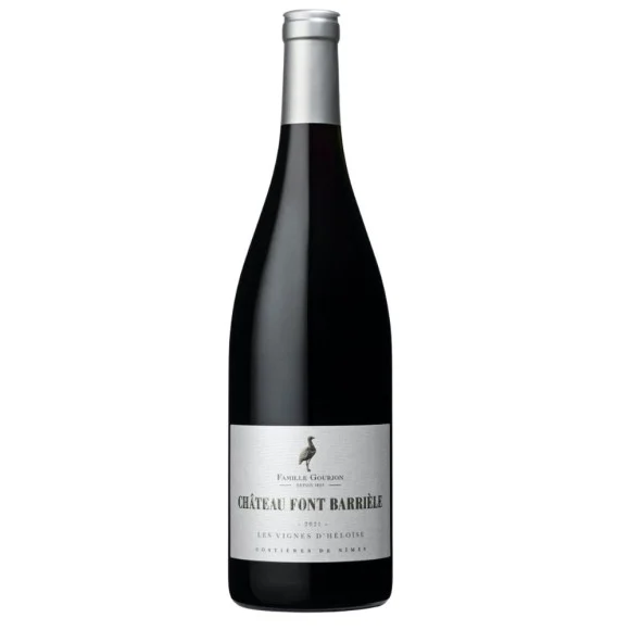 Les Vignes d'Héloïse AOP Costières de Nîmes Rouge Bio - Château Font Barrièle 2021