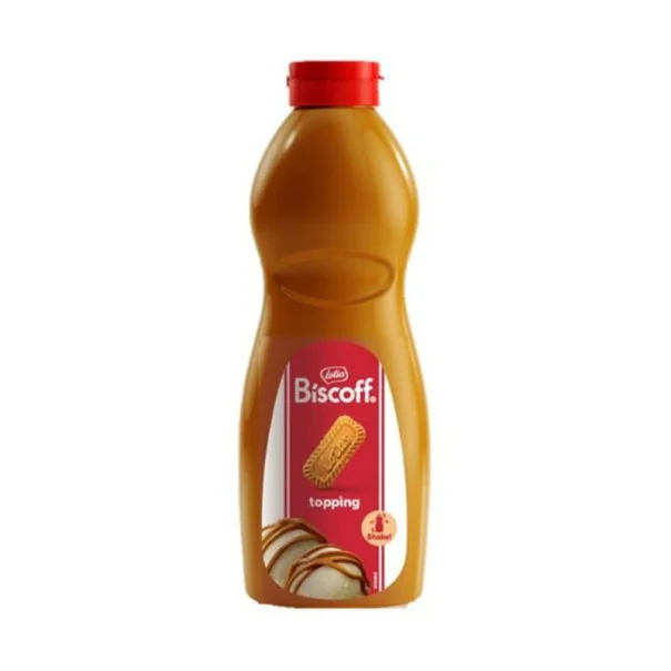 LOTUS - SAUCE TOPPING SPECULOOS BISCOFF BOUTEILLE 1KG