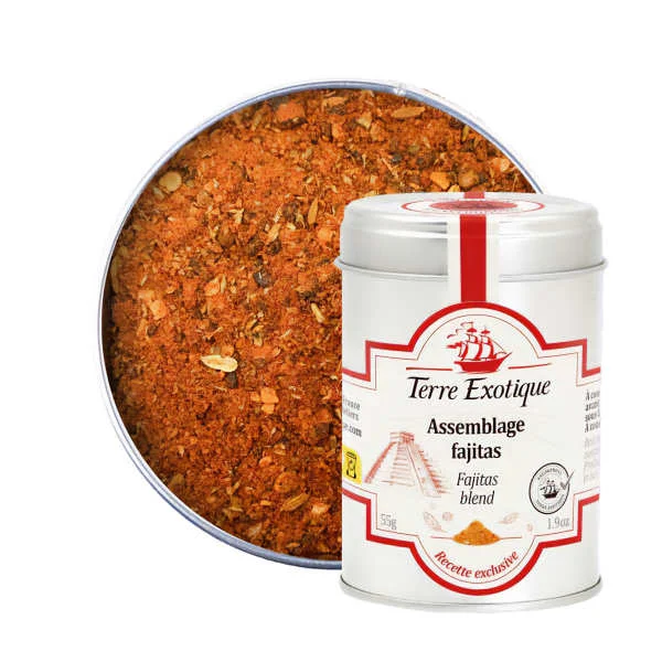 Mélange d'épices et aromates pour fajitas