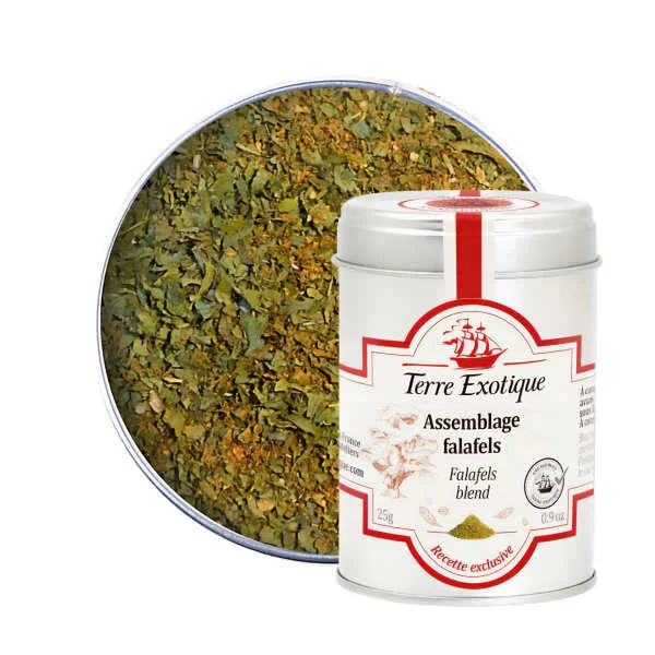 Mélange d'épices et aromates pour falafels