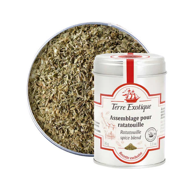 Mélange d'épices et aromates pour ratatouille
