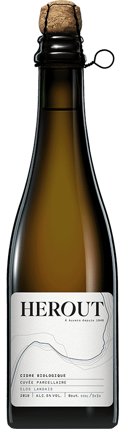 Maison Hérout Cuvée Parcellaire Clos Landais 2019 – Cidre Artisanal Brut Bio