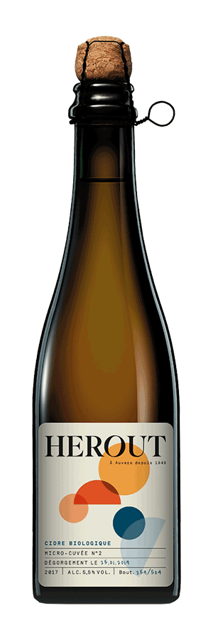 Maison Hérout Micro-cuvée N°2 – Cidre Artisanal Brut Bio
