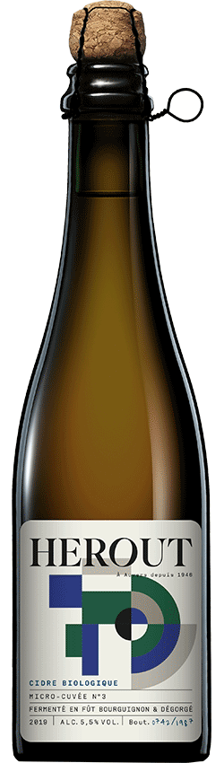 Maison Hérout Micro-cuvée N°3 – Cidre Artisanal Brut Bio