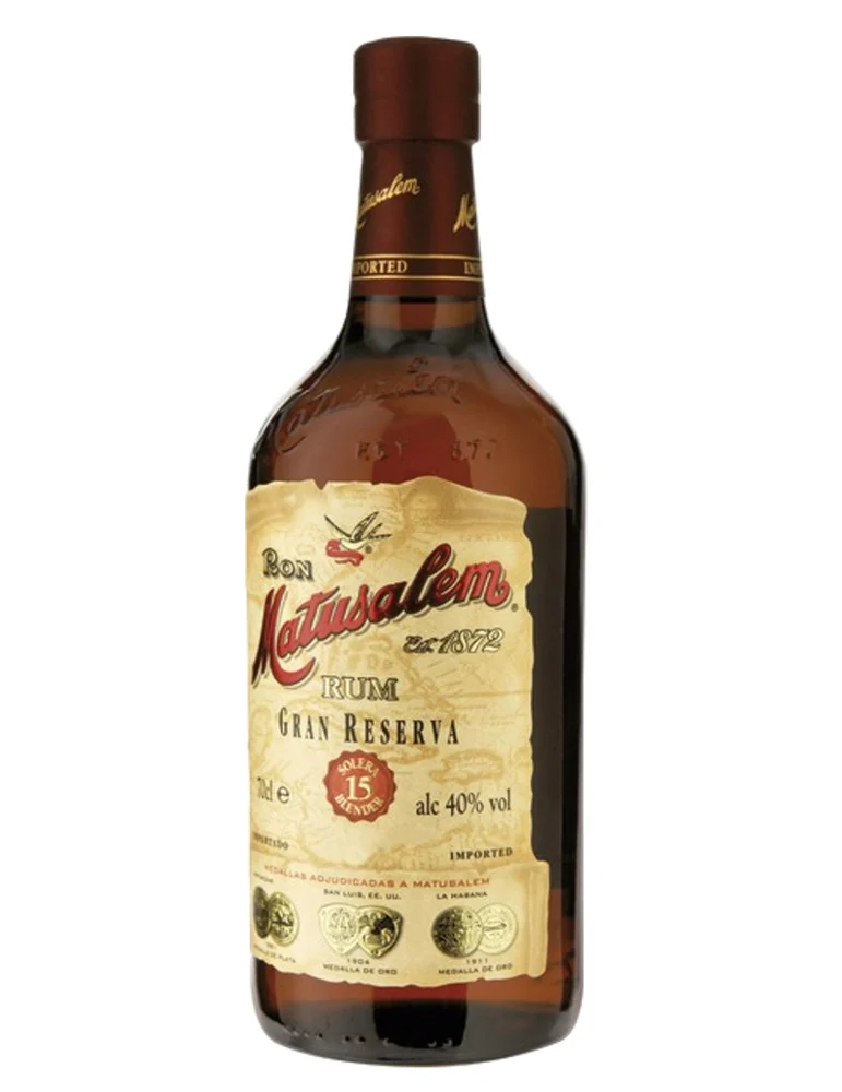 Matusalem - Grande Réserve 15 ans d'âge 40° - Rhum - 70 cl