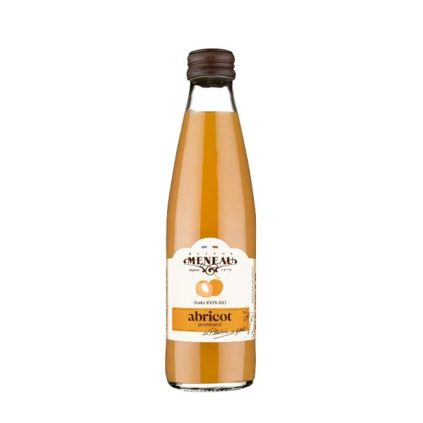 MENEAU - NECTAR ABRICOT BOUTEILLE VERRE 250ML x12 BIO