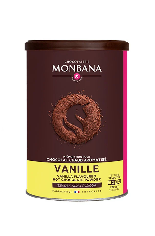 MONBANA - CHOCOLAT AROME VANILLE BOITE 250G
