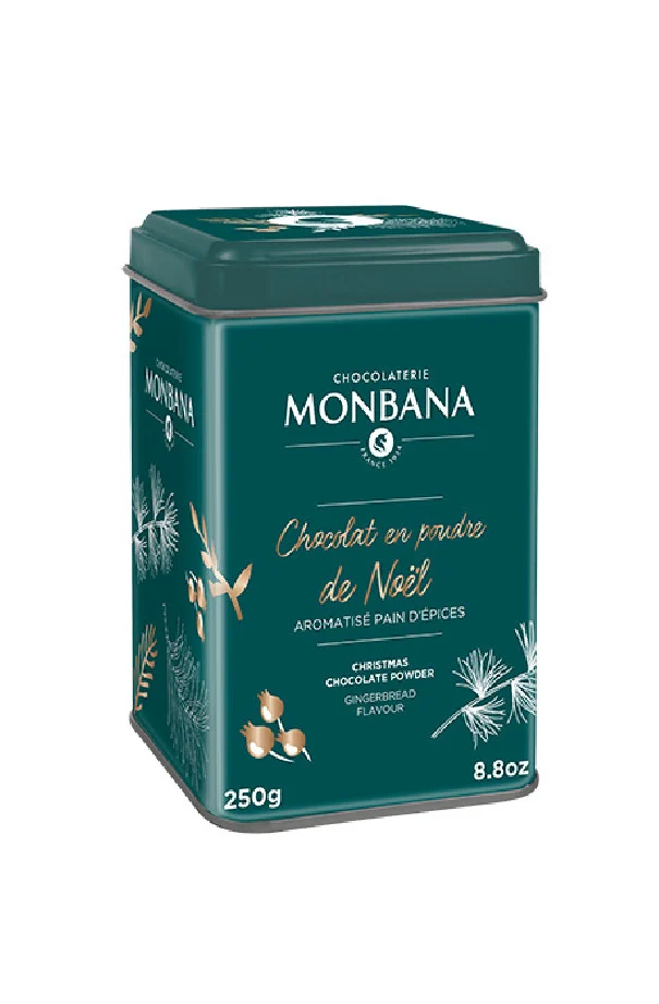 MONBANA - CHOCOLAT EN POUDRE DE NOEL BOITE 250G