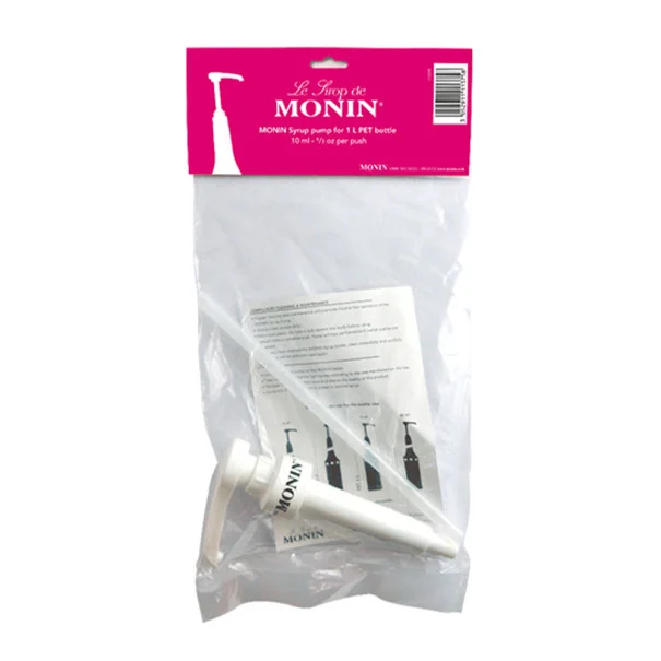 MONIN - POMPE A SIROP 10ML BOUTEILLE PET 1L