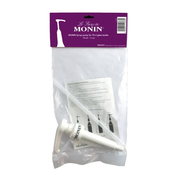 MONIN - POMPE A SIROP 10ML BOUTEILLE VERRE 700ML