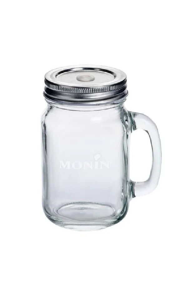 MONIN - VERRE A LIMONADE 480ML AVEC COUVERCLE TROU