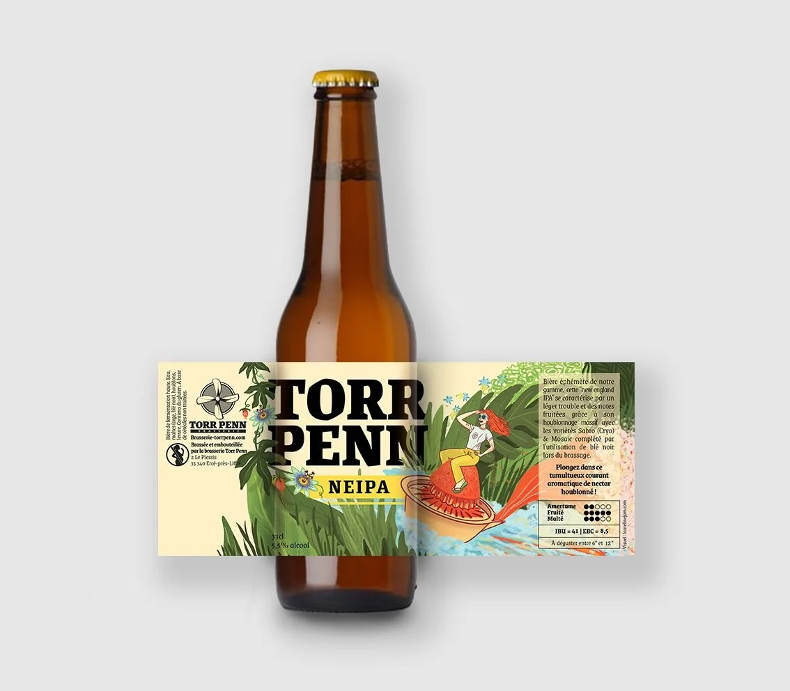 NEIPA au blé noir – céréales non-traitées – 0.75L – alc vol 5.5%
