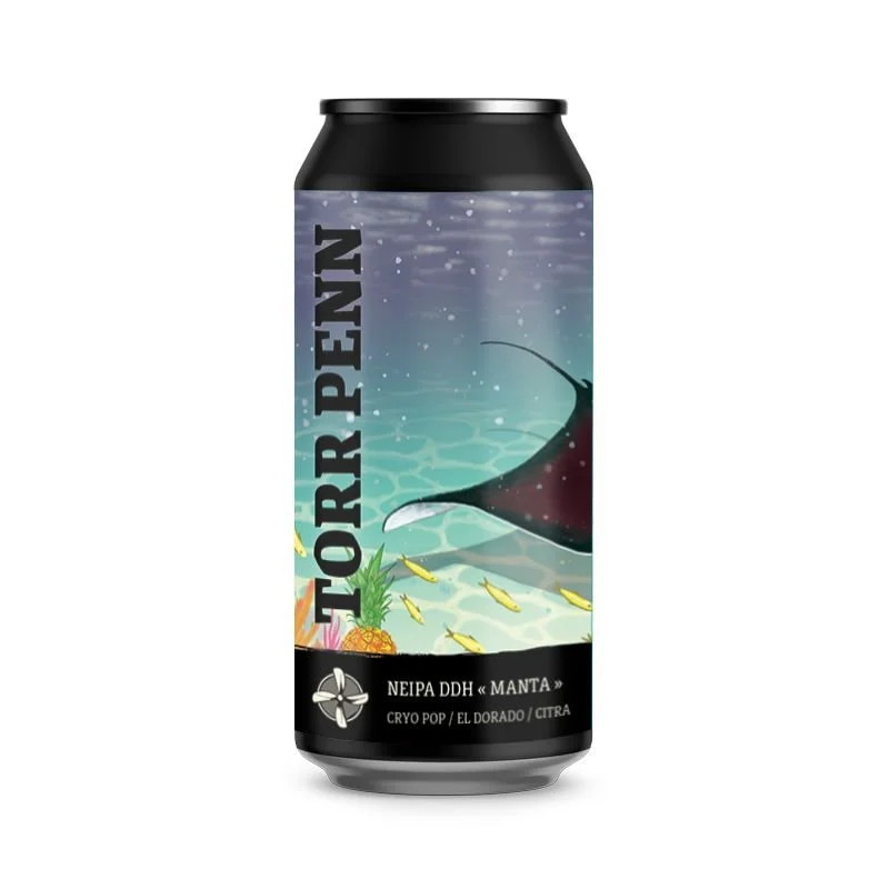 New England IPA – Manta (Pop / Citra / Cashmere / Eldorado) – 0.44L