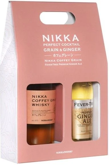 Nikka Coffey grain coffret fever tree ginger