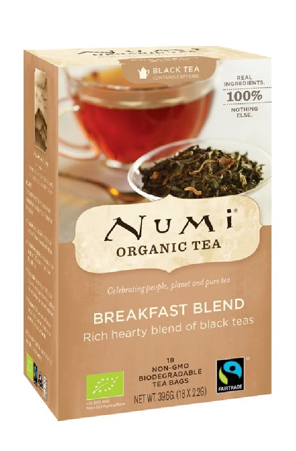 NUMI - THE NOIR BREAKFAST BLEND SACHET 2G x18 BIO