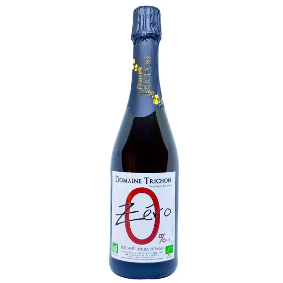 Pétillant Zéro % - Domaine Trichon - Jus de raisin Biologique
