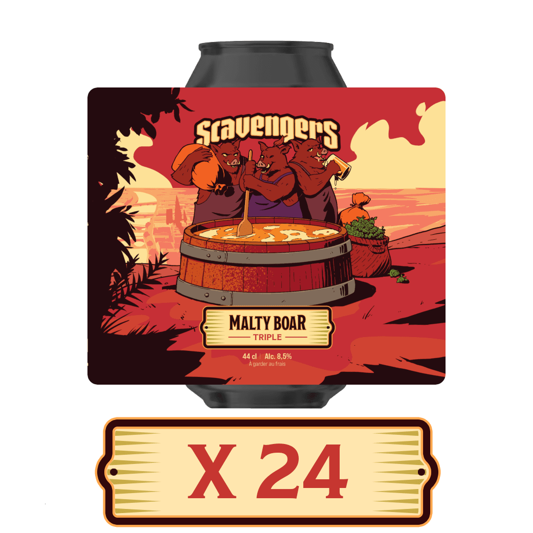 Pack 24x Malty Boar – 0.44L