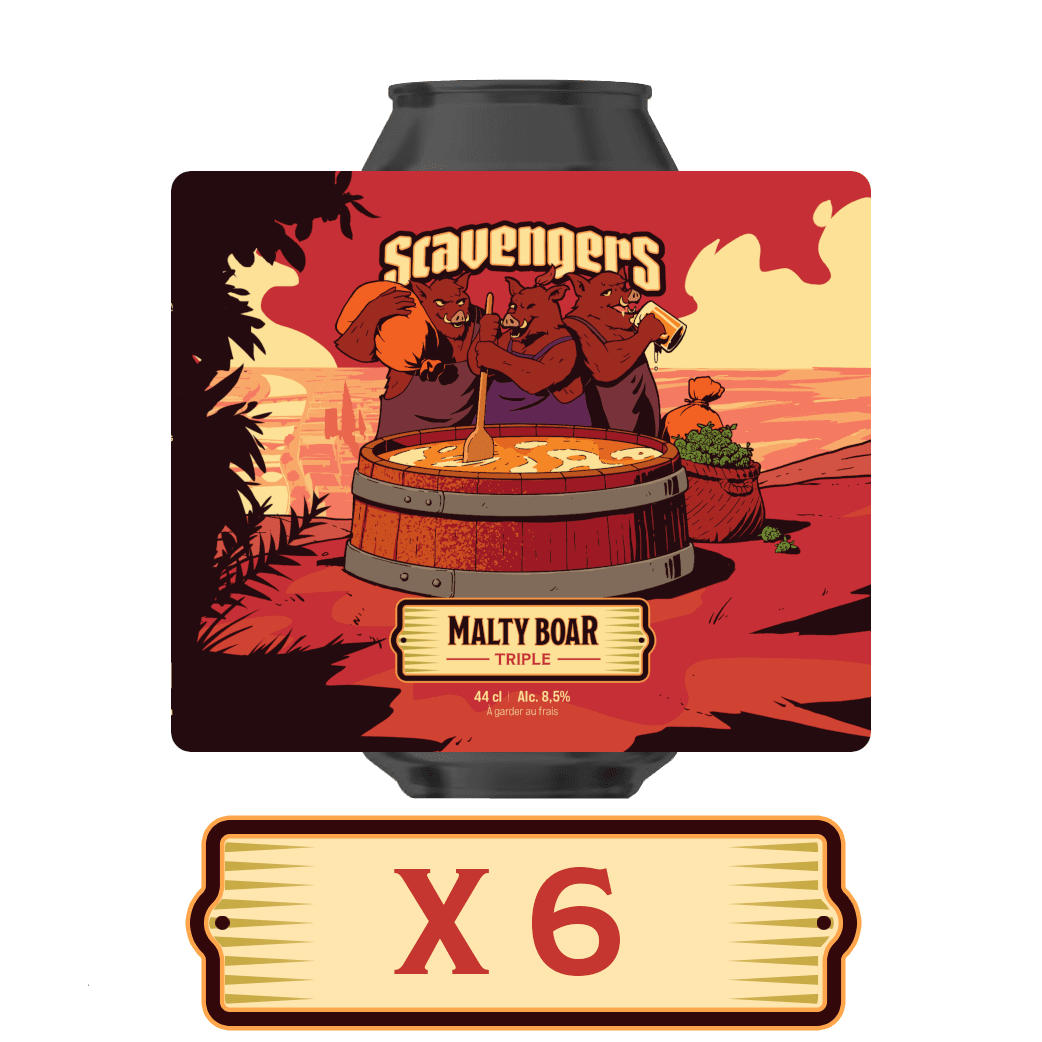 Pack 6x Malty Boar – 0.44L