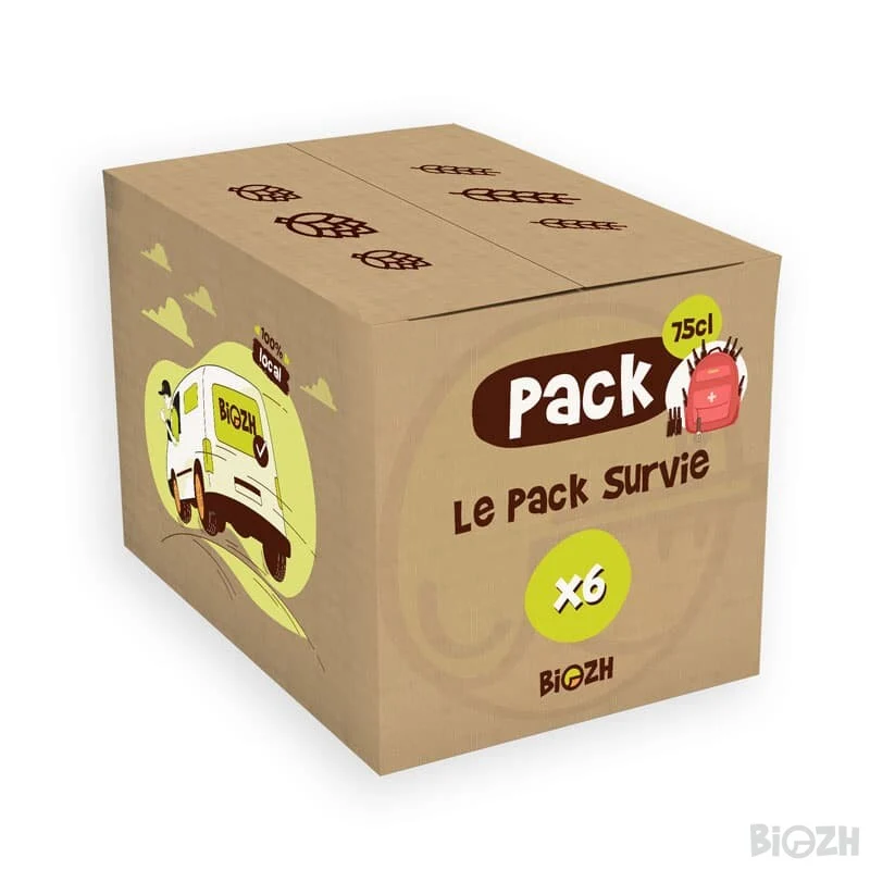 Pack de survie BIOZH 75cl
