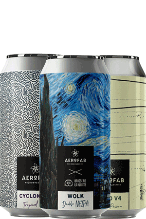 Pack Promo 100% Craft – Brasserie Aerofab