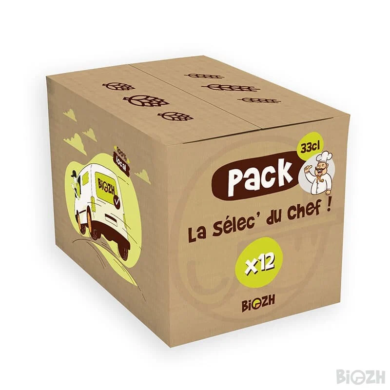Pack Sélection du Chef 33cl