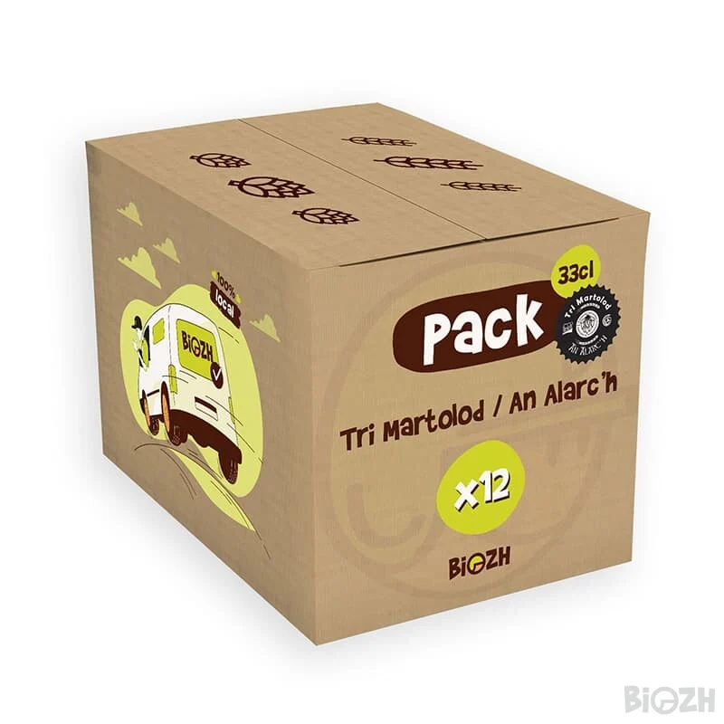 Pack Tri Martolod et An Alarc’h 33cl