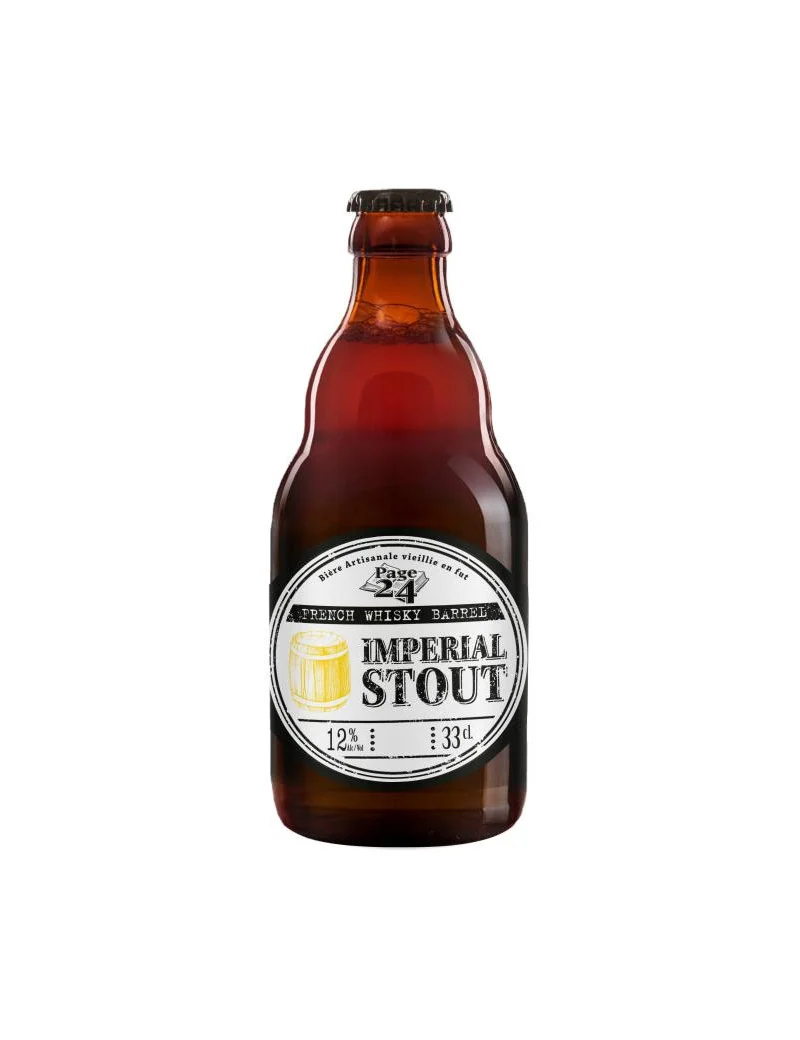 PAGE 24 IMPERIAL STOUT BA WHISKY 33CL 11.5%