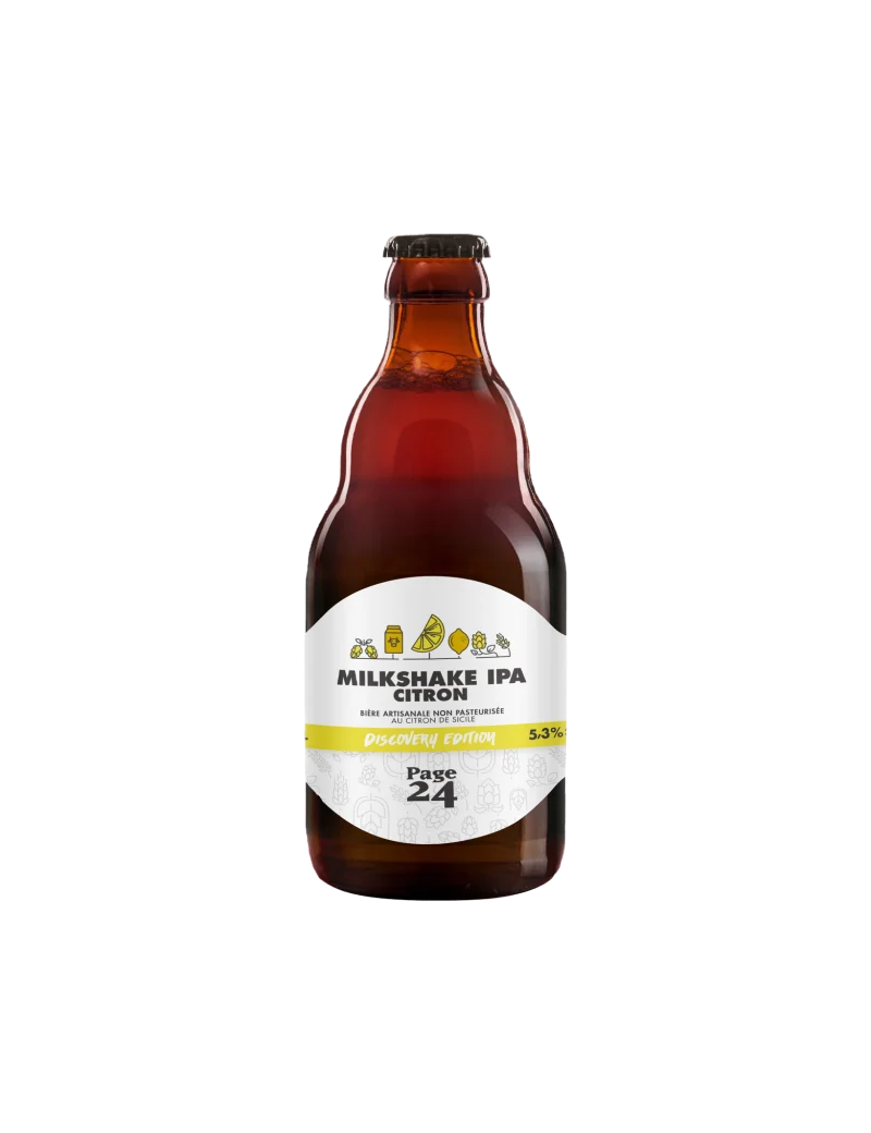 PAGE 24 MILKSHAKE IPA CITRON 33CL 5.3%