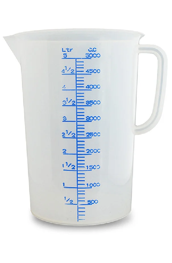 PICHET MESUREUR PLASTIQUE 5L