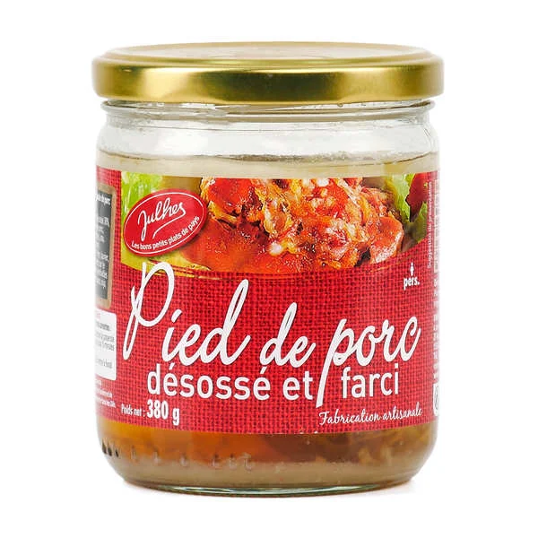 Pieds de porc farcis