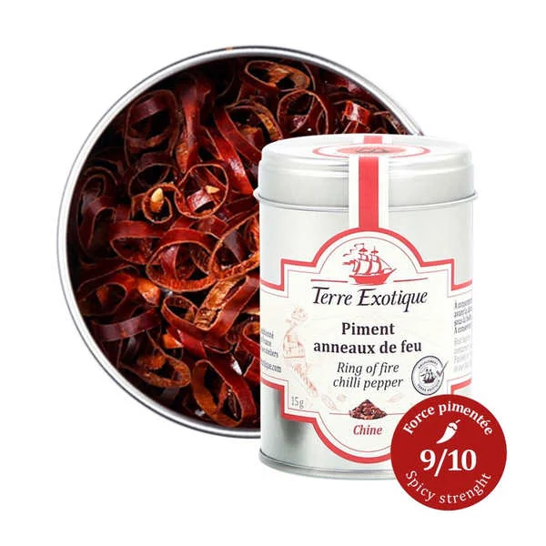 Piment anneaux de feu - Chine (force 9)