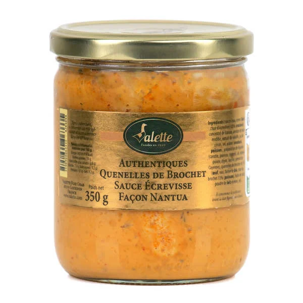 Quenelles de brochet sauce écrevisses façon Nantua