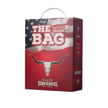 The Real Deal Yankee Bag Longhorn Zinfandel 3 L