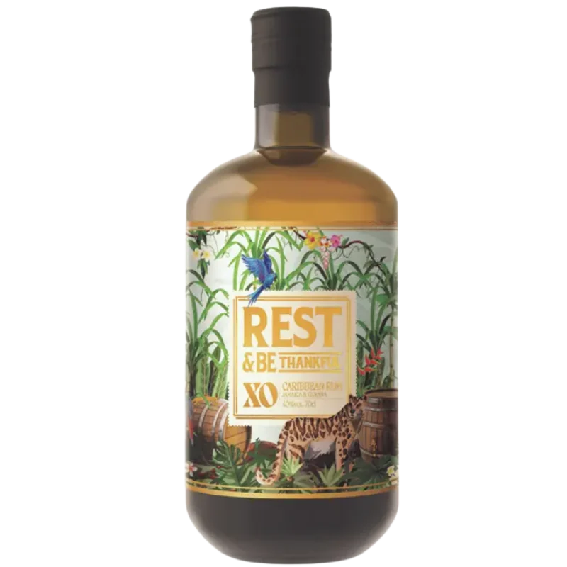 REST & BE THANKFUL XO Caribbean Rum 70cl 40°