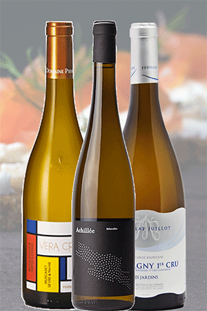 Sélection de vins pour le saumon fumé | 3 bouteilles