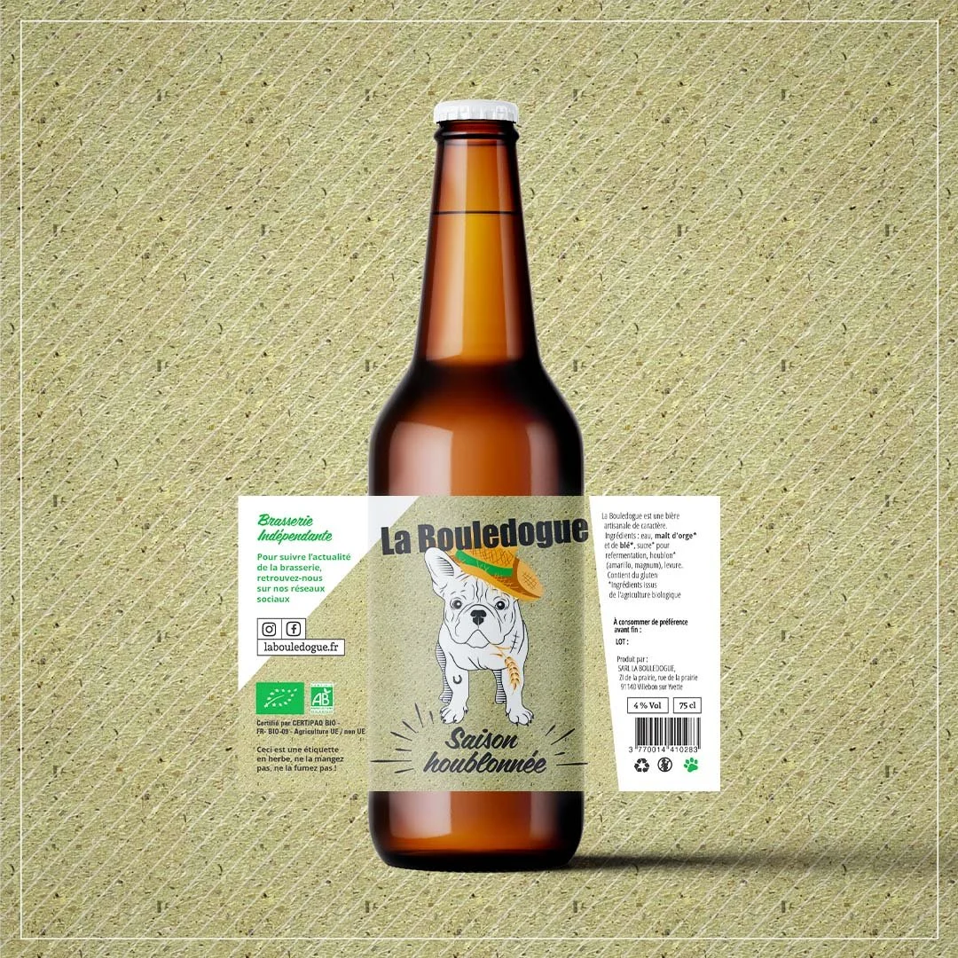 Saison Houblonnée BIO – 0.33L
