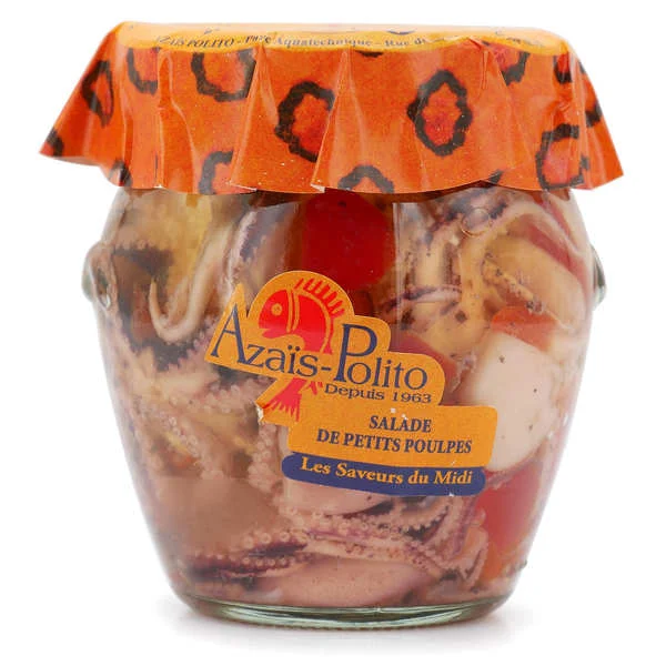 Salade de petits poulpes