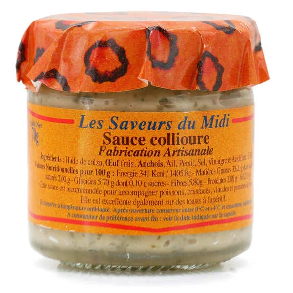 Sauce Collioure - Sauce artisanale aux anchois