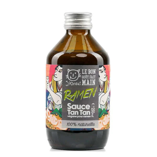 Sauce d'assaisonnement végétalienne Tantan - Base pour Ramen