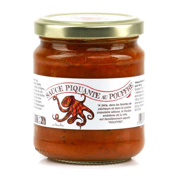 Sauce piquante au pouffre (Poulpe de Sète)