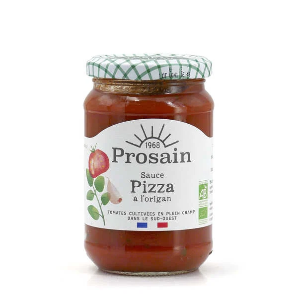 Sauce tomate bio spéciale pizza à l'origan - Prosain